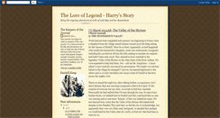 Desktop Screenshot of loreoflegend2.blogspot.com