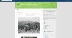Desktop Screenshot of naturabaixmontseny.blogspot.com