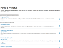 Tablet Screenshot of paniccure123.blogspot.com