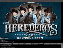 Tablet Screenshot of herederos-max.blogspot.com