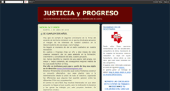 Desktop Screenshot of justiciayprogreso.blogspot.com