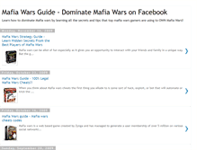 Tablet Screenshot of mafia-war-guide.blogspot.com