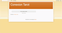 Desktop Screenshot of conexiontarot.blogspot.com