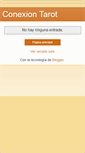 Mobile Screenshot of conexiontarot.blogspot.com