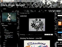 Tablet Screenshot of darkangelreader.blogspot.com