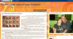 Desktop Screenshot of blogdopastorvaldemir.blogspot.com