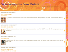 Tablet Screenshot of blogdopastorvaldemir.blogspot.com
