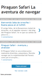 Mobile Screenshot of piraguonsafari.blogspot.com