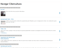 Tablet Screenshot of navegarcibercultura.blogspot.com