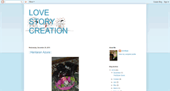 Desktop Screenshot of lovestorycreation.blogspot.com