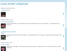 Tablet Screenshot of lovestorycreation.blogspot.com