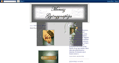 Desktop Screenshot of gyongynaplo.blogspot.com