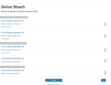 Tablet Screenshot of online-bleach.blogspot.com