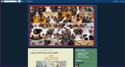 Desktop Screenshot of canil-da-tentacao-animaisparadoptar.blogspot.com