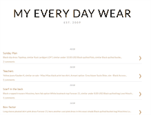 Tablet Screenshot of myeverydaywear.blogspot.com