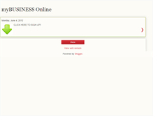 Tablet Screenshot of mybusinessonline-net.blogspot.com