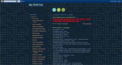 Desktop Screenshot of dee-vee-dee-list.blogspot.com