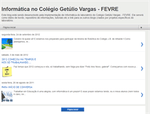 Tablet Screenshot of informatica-no-getulio.blogspot.com