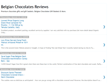 Tablet Screenshot of belgianchocolates-reviews.blogspot.com