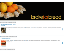 Tablet Screenshot of brakeforbread.blogspot.com