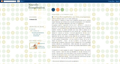 Desktop Screenshot of nouvelleevangelisation.blogspot.com