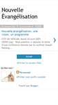 Mobile Screenshot of nouvelleevangelisation.blogspot.com