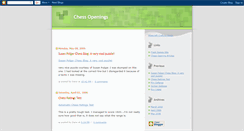 Desktop Screenshot of chess20.blogspot.com