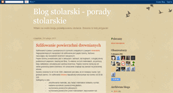 Desktop Screenshot of porady-stolarskie.blogspot.com