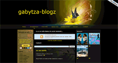 Desktop Screenshot of gabyytza.blogspot.com