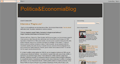 Desktop Screenshot of politicaeconomiablog.blogspot.com