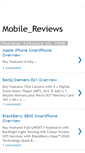 Mobile Screenshot of mobilreviews.blogspot.com