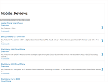 Tablet Screenshot of mobilreviews.blogspot.com