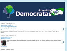 Tablet Screenshot of juventudedemocrataspr.blogspot.com