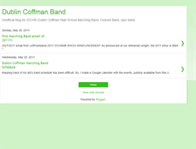 Tablet Screenshot of dchs-band.blogspot.com