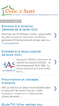 Mobile Screenshot of coeur2sante.blogspot.com