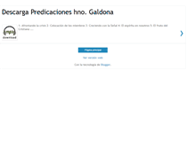 Tablet Screenshot of descargagaldona.blogspot.com