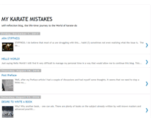 Tablet Screenshot of mykaratemistakes.blogspot.com