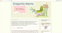 Desktop Screenshot of dragonflymanila.blogspot.com