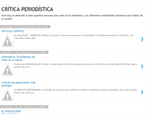 Tablet Screenshot of caraperiodistica.blogspot.com