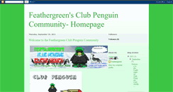 Desktop Screenshot of feathergreen.blogspot.com