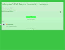 Tablet Screenshot of feathergreen.blogspot.com