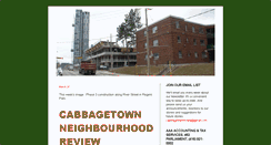 Desktop Screenshot of cabbagetownreview.blogspot.com
