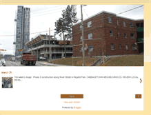 Tablet Screenshot of cabbagetownreview.blogspot.com