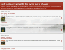 Tablet Screenshot of dufouilloux.blogspot.com