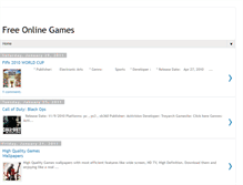 Tablet Screenshot of freegamespoint.blogspot.com