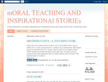 Tablet Screenshot of moralteachingstories.blogspot.com