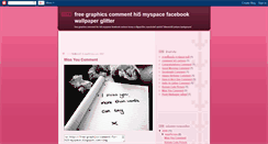 Desktop Screenshot of free-graphics-comment-for-hi5-myspace.blogspot.com