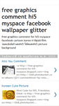 Mobile Screenshot of free-graphics-comment-for-hi5-myspace.blogspot.com