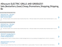 Tablet Screenshot of electricgrillsandgriddlescheap.blogspot.com