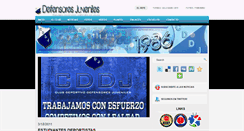 Desktop Screenshot of defensoresjuveniles.blogspot.com